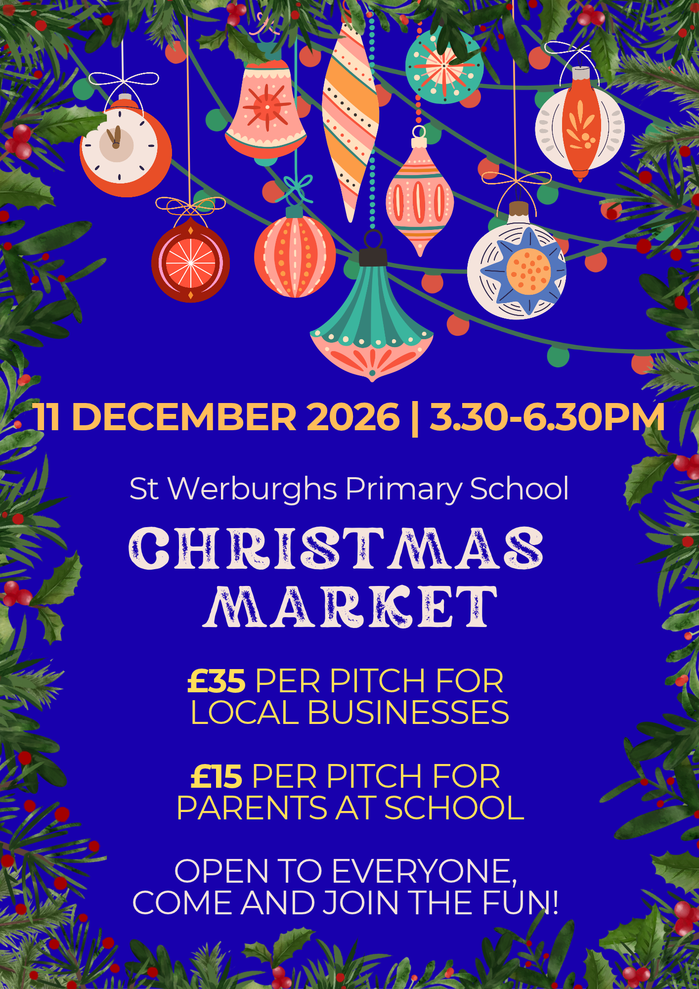 Christmas Fair 2026!